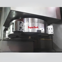 Tour vertical CNC V2C, équipement de perçage et de fraisage automatique à grande vitesse pour pièces aérospatiales, certifié CE