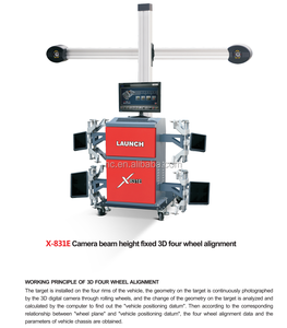 Máquina de alineación de ruedas 3D, producto amigable con el usuario, alineación de cuatro postes, elevador de coche con máquina de alineación - Product Image 4