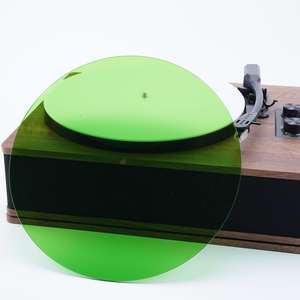 Factory Custom 12 Inch 3mm Acrylic Record Player <b>Mat</b> Anti Static Vinyl <b>Turntable</b> <b>Mat</b> Reduce Vibration Record Player Accessories - Product Image 4