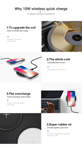 Nouvelle Arrivée Oem Universel Qi D'imagination Rapide Mobile Longue Distance Sans Fil Téléphone Intelligent Chargeur Récepteur - Product Image 6