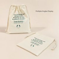 Sacs à poussière en toile personnalisés en gros avec cordon de serrage pour sacs à main, bijoux, vêtements, chaussures, sacs à main de luxe, sacs à poussière à cordon pour robes