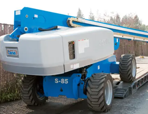 Genie Boom mengangkat Telefon roda ban padat bahan karet baja tahan aus konstruksi tambang baru 385 445 36x14-20