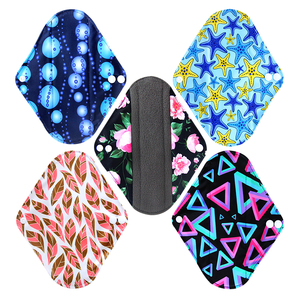 Di alta qualità tamponi di stoffa riutilizzabili assorbenti <span class=keywords><strong>per</strong></span> le donne alla rinfusa assorbenti organici lavabili sanitari femminili - Product Image 6