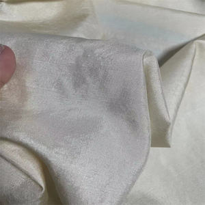 100% Tussah sauvage soie Tussore soie tissu pour filles vêtements de nuit robe Costumes de mariage utilisation polyvalente - Product Image 3