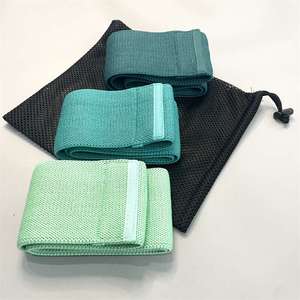 Bán Sỉ Dây Thun Vải Tùy Chỉnh Dây Kháng Lực Chống Trượt Cho Vòng Tập Thể Dục Co Giãn Chân Đùi - Product Image 6