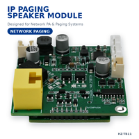 Module haut-parleur IP SIP PoE pour diffusion sonore, interphone et système de communication industrielle