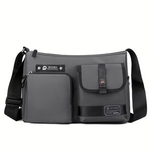 Bolsa de Hombro Impermeable Antirrobo de Gran Capacidad, Estilo Nacional, Nueva Bolsa de Mensajero Cruzada de Nailon Premium - Product Image 4