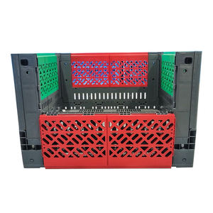 Heavy-Duty PP Plastic Warehouse <b>Storage</b> <b>Box</b> Industrial <b>Collapsible</b> Bulk Container - Product Image 2