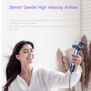 Sèche-cheveux professionnel silencieux à moteur sans balais, haute vitesse, séchage rapide, avec buse à air, pour cheveux lisses, ions négatifs - Product Image 4