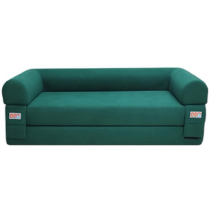 <b>Folding</b> Reclining <b>Sofa</b> Bed Queen 4-in-1 Convertible Futon Sleeper Chair Boucle Hotel Apartment Villa Living Room Bedroom - Product Image 5