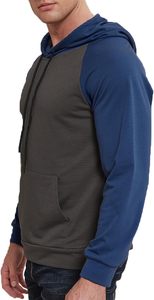 เสื้อสเวตเตอร์แขนยาวสำหรับผู้ชายเสื้อมีฮู้ดพิมพ์ลายธงชาติสหรัฐอเมริกาเสื้อสเวตเชิ้ตแขนยาวมีกระเป๋าผ้าฝ้ายลายธงชาติสหรัฐอเมริกา - Product Image 5