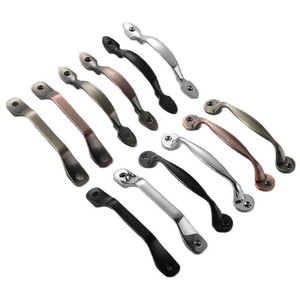 Poignées de meuble minimalistes en alliage de zinc, forme barre, montage en surface, installation facile pour armoire, tiroir, quincaillerie de meuble M01 M02 - Product Image 5