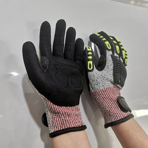 قفازات أمان مقاومة للقطع مع طلاء النتريل على راحة اليد وتقوية TPR لحماية اليدين، الأكثر مبيعًا لعام 2025 - Product Image 2