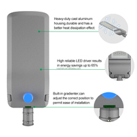 Lampadaire LED intelligent extérieur commercial de haute qualité en aluminium moulé sous pression, étanche IP65, pleine puissance 50W 100W 150W 200W 300W