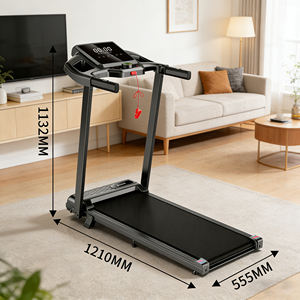 Tapis roulant électrique YUNPAO, nouveau modèle, vitesse 12 km/h, capacité 120 kg, inclinaison automatique 0-15 %, porte-gobelet, vente directe d'usine à prix avantageux, pour la salle de sport et la <span class=keywords><strong>maison</strong></span>. - Product Image 6