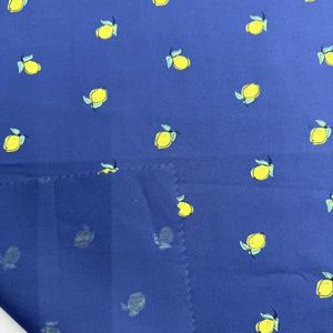 Dyed Ground Printing Combed Cotton Woven Small Lemon Poplin <strong>Liberty</strong> London Printing <strong>Fabrics</strong> for Women Dress Use for Girls - Product Image 2
