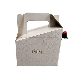 Wowbo Eco-friendly food-grade White paper box coffee/tea dispenser by bulk factory supplier for secure storage Customize