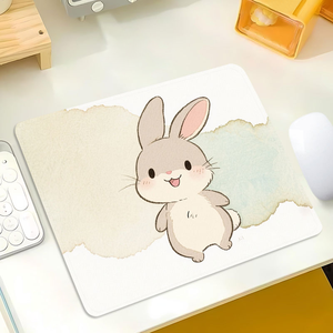 แผ่นรองเมาส์กระต่ายน่ารักขนาดเล็กสไตล์การ์ตูนสำหรับบ้านและสำนักงาน - Product Image 6