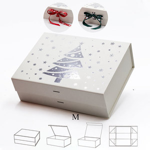 Wholesale Rigid Custom Color Foil Stamping logo Printing <strong>Christmas</strong> <strong>eve</strong> Gift Packaging <strong>Boxes</strong> - Product Image 6