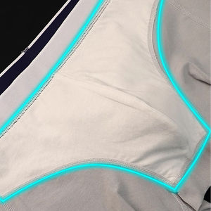 Bóxer de pierna larga para hombre al por mayor, calzoncillos cortos de algodón transpirables sólidos para hombre, ropa interior para hombre, algodón de alta calidad - Product Image 5