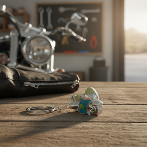 Portachiavi per Moto Colorato, Accessori per Motociclette Senza Confezione - Product Image 3