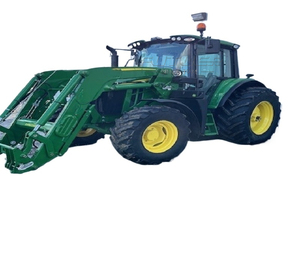 Tracteur utilitaire John Deere 6120M 120HP d'occasion 2021 avec composants moteur, pompe à engrenages et moteur à roues pour fermes - Product Image 1