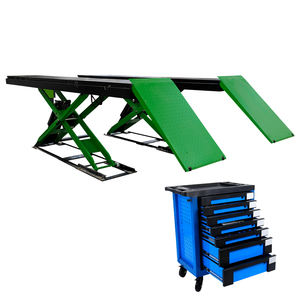 Мобильная подъемная платформа с низкой подъемом, гидравлическое оборудование для обслуживания транспортных средств с удобными ножницами, подъемник для автомобиля - Product Image 1