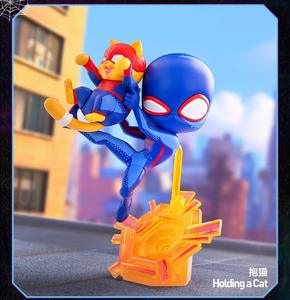 POP MaRT 100% <span class=keywords><strong>Original</strong></span> POPMART Bubble Mart <span class=keywords><strong>Marvel</strong></span> Spider-Man Universe Series PVC Figurine Artisanale Boîte Mystère Tendance <span class=keywords><strong>Cadeau</strong></span> Surprise - Product Image 4