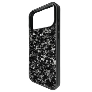 Funda para <span class=keywords><strong>iPhone</strong></span> con Diseño de Borde Recto, Patrón Forjado, Ecológica, de Fibra de Carbono y PC - Product Image 1