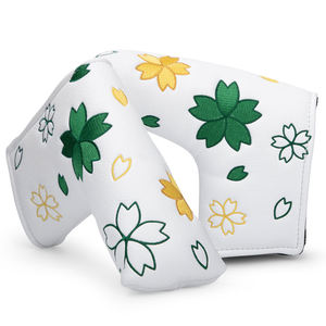 High Quality Custom Golf <b>Putter</b> <b>Covers</b> Embroidery Funny Golf Club <b>Covers</b> Pu Leather Golf Blade Headcover - Product Image 1