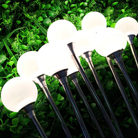 Holiday Outdoor RGB Acryl LED Reed Licht für Garten villen Dekoration