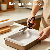 Papier sulfurisé jetable en gros, double face, avec revêtement en silicone antiadhésif et résistant à la graisse, idéal pour les pâtisseries