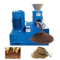 Machine de fabrication de granulés de bois à prix d'usine, haute efficacité, certifiée CE, moulin à granulés de biomasse à matrice plate pour sciure, paille et déchets de bois
