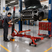 Machine à châssis portable UNILINER certifiée CE avec plaque en manganèse, redresseur rapide de châssis, machine de carrosserie automobile