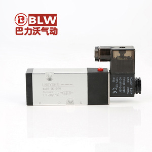 วาล์วควบคุมนำร่องใช้ในอุตสาหกรรม4M310-08 4M210-08วาล์วแม่เหล็กไฟฟ้า DC 24V 1/4 - Product Image 3