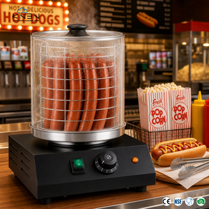 Máquina Comercial para Calentar Hot Dogs con Control de Temperatura, Calentador de Salchichas de Acero Inoxidable para Servicio de Alimentos y Catering - Product Image 2