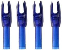 Embout de flèche HT pour tiges de flèche de 4,2 mm (ID .165 po), queues de flèche en plastique pour arcs composés/récurves