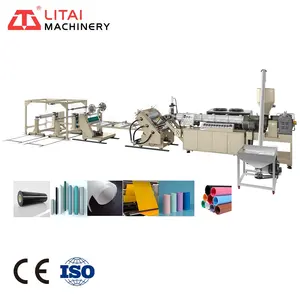 Plastic Pp Ps Sheet Extrud Machine Extrud