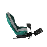 Siège de simulateur de jeu de course de voiture de mouvement pliant de vente chaude pour Playstation3 Xbox Wii Pc