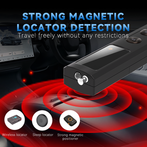 Détecteur de caméra cachée Vodasafe K13, localisateur de signal RF et magnétique, outil anti-espion portable pour la confidentialité et la sécurité en voyage, hôtel, voiture - Product Image 2