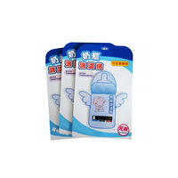 Pegatinas de tira de termómetro de botella Digital reutilizable para leche de bebé para medir la personalización de la temperatura del agua compatible
