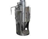 Sécheur par pulvérisation centrifuge industriel automatique à GPL, modèle SUS316L, chauffage électrique, blanc, jaune, dextrine, transformation alimentaire