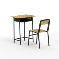 Guangzhou Chine Usine Design Moderne Bureau d'étudiant en métal Table de classe pour enfants Ensemble pour bureau à domicile Fabriqué en Chine