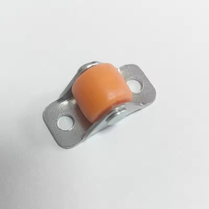 Hot Selling 0.5 Inch TPR Directional Casters Modern Durable Mini Universal Brake <b>Wheel</b> Roller Directional Plate Caster <b>Wheel</b> - Product Image 3