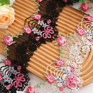 Adorno de <span class=keywords><strong>encaje</strong></span> bordado soluble en agua con lazo ancho de 13CM de Color de alta calidad para <span class=keywords><strong>collares</strong></span> hechos a mano DIY y accesorios de <span class=keywords><strong>encaje</strong></span> para ropa - Product Image 1