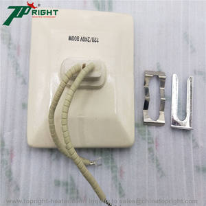 Plaque chauffante électrique en céramique plate 122*122mm 230v 800w, brique chauffante en céramique, <span class=keywords><strong>radiateur</strong></span> - Product Image 3