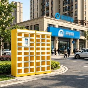 Casillero de autoservicio inteligente para entrega de alimentos con sistema de pago por monedas y billetes, generador de ingresos comercial para centros comerciales - Product Image 1