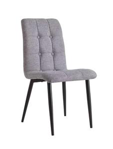 Modern Light Luxury Round MDF Wood Grain <strong>Dining</strong> Table <strong>Set</strong> with <strong>4</strong> Fully Upholstered <strong>Fabric</strong> <strong>Dining</strong> <strong>Chairs</strong> Nordic Minimalist Style - Product Image 5