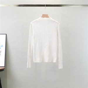 Elegante <span class=keywords><strong>Cárdigan</strong></span> de Punto con Cuello en V para Mujer - Colección Primavera, Mangas Largas, Corte Entallado - Product Image 4