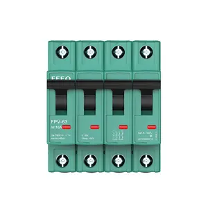 High Quality Solar PV MCB Electrical 4 Pole DC MCB 100 125 Circuit Breaker 3vu1340 circuit breaker